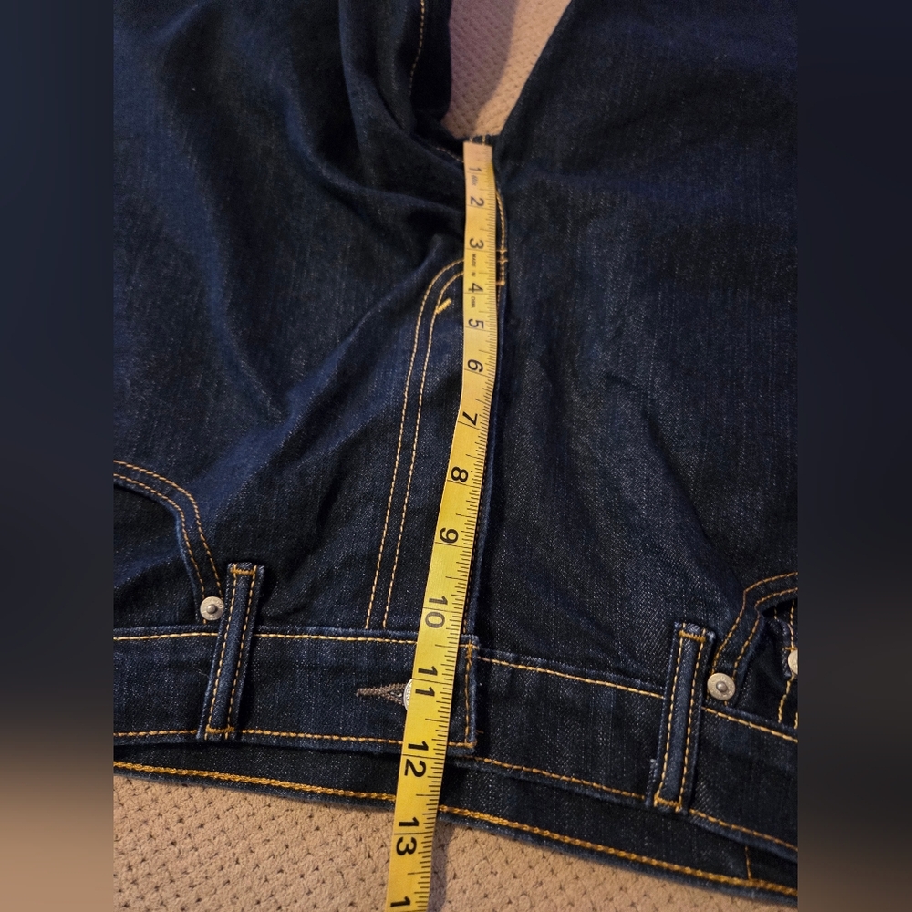 Levi's 505 men's W36 jean shorts dark wash Levi Strauss Preowned jean shorts. - Picture 5 of 11